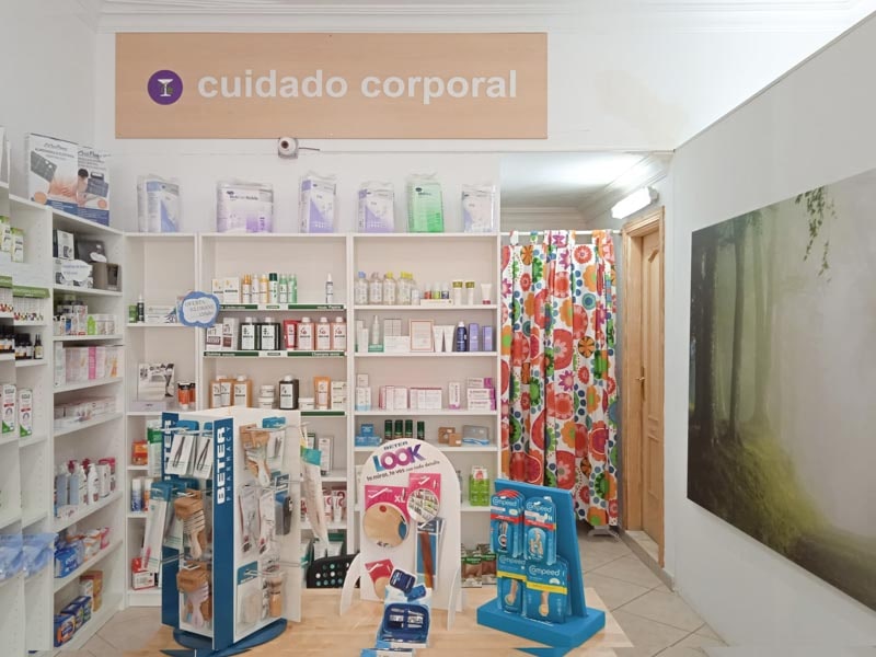sección de cuidado corporal