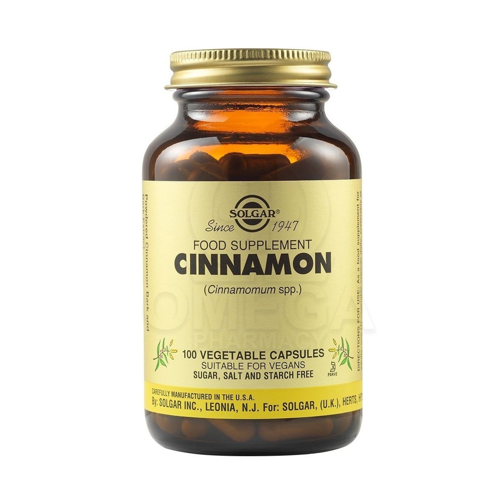 CINNAMON (CANELA) SOLGAR
